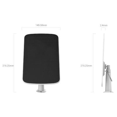EZVIZ solární panel F/ 4,2W/ IP65/ USB-C/ kompatibilní s EB8 4G/ černý