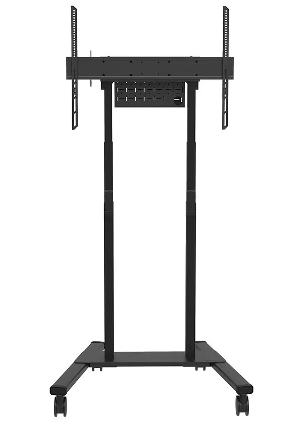 Neomounts FL55-875BL1/Držák displeje/vozík/37-100"/4 kolečka/VESA 800X600/nosn. 110kg/mot. nast.výšky/černý