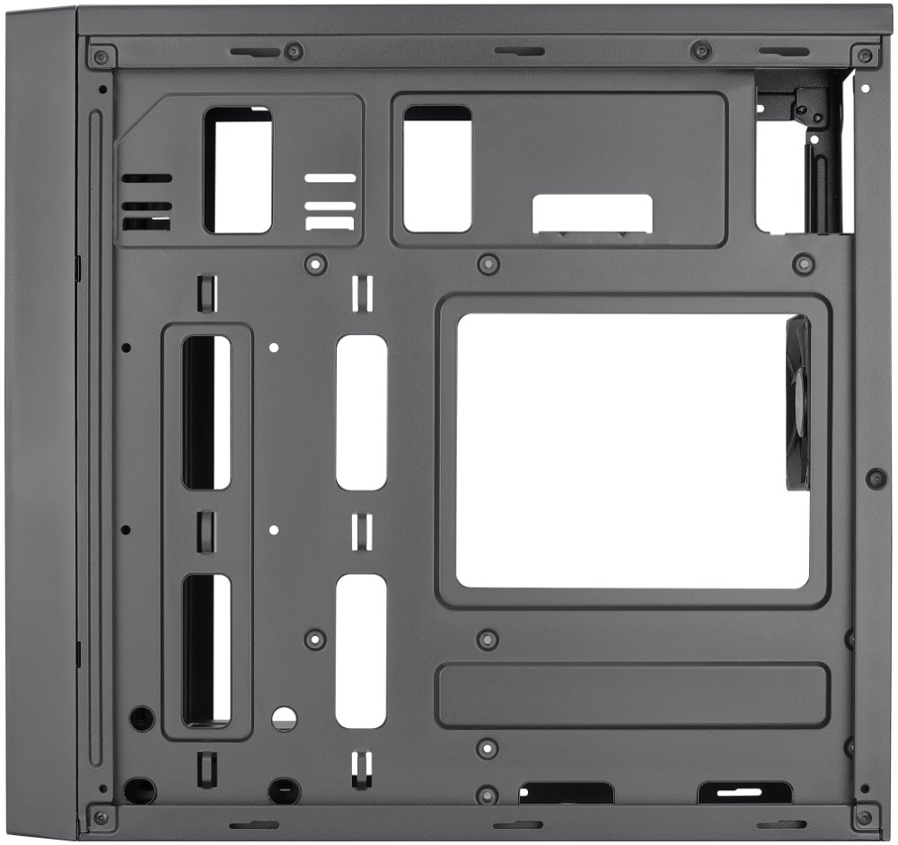 EUROCASE MicroT MC X108 / bez zdroje / 1 x USB 2.0 / 1x USB 3.0  / černá