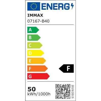 IMMAX NEO LITE TUDO SMART stropní svítidlo s RGB podsvícením 40x40cm, 50W Wi-Fi černá, TUYA