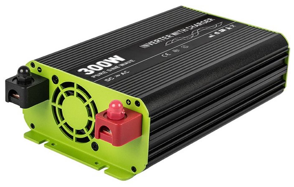 KOSUNPOWER UPS záložní zdroj s externí baterií 300W, baterie 12V / AC230V čistý sinus