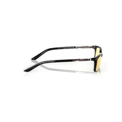 GUNNAR kancelářske/herní brýle HAUS ONYX * jantárová skla * BLF 65 * GUNNAR focus