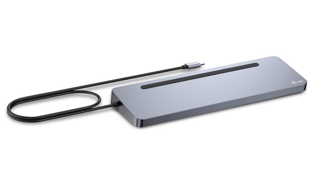 i-tec dokovací stanice USB-C Metal Ergonomic 4K/ 3x Display/ Power Delivery 100W + univerzální nabíječka 100W