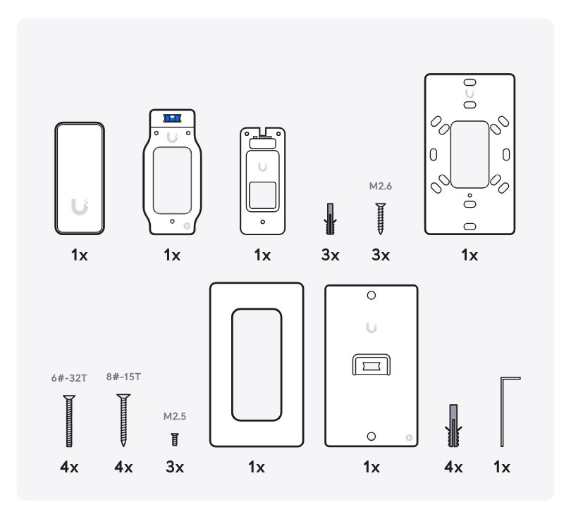 Ubiquiti UniFi Access Reader G2 - Přístupová NFC čtečka, krytí IP55, PoE