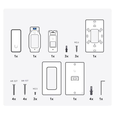 Ubiquiti UniFi Access Reader G2 - Přístupová NFC čtečka, krytí IP55, PoE