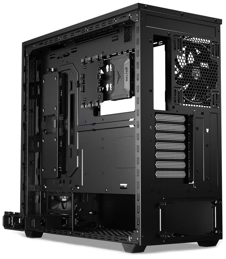 Be quiet! skříň SHADOW BASE 800FX / ARGB / 4x140mm ARGB fan / USB-C / 2xUSB 3.0 / tvrzené sklo / černá
