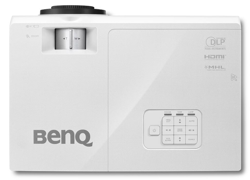 BenQ SH753P 1080P Full HD/ DLP projektor/ 5000ANSI/ 13000:1/ VGA/ HDMI/ MHL/ LAN
