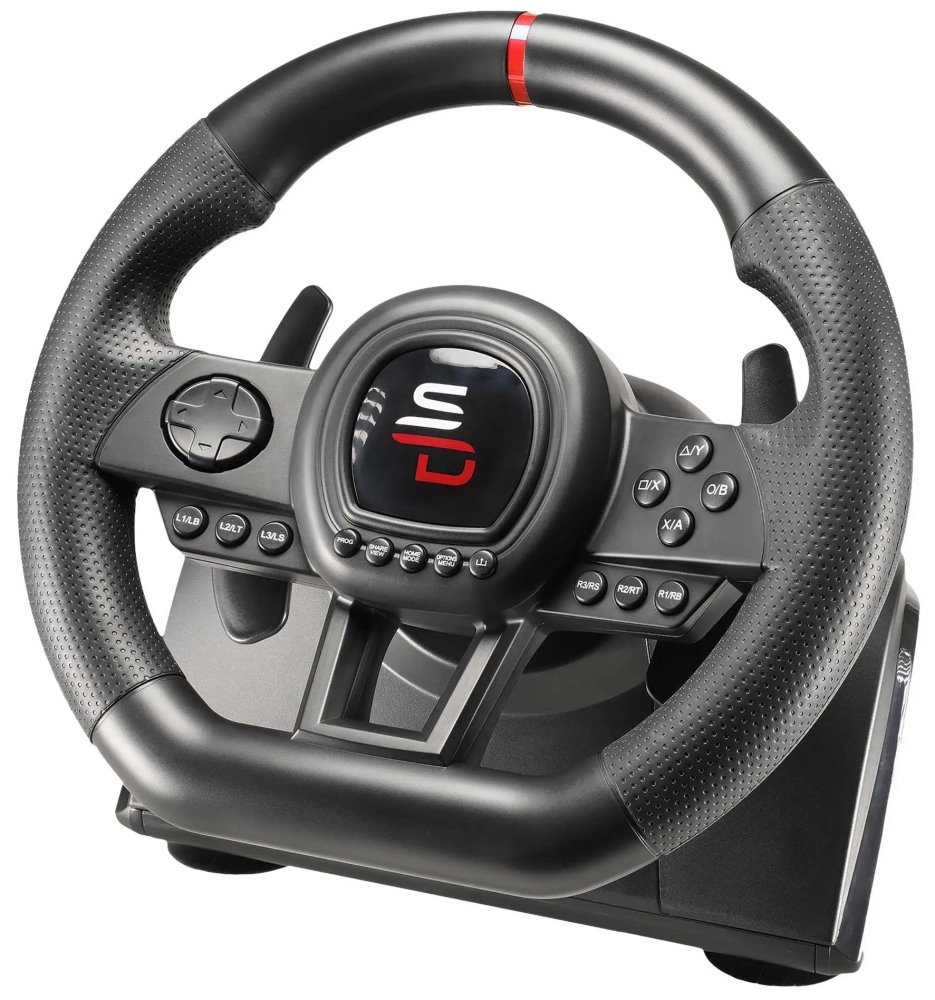SUPERDRIVE Sada volantu, pedálů a řadící páky GS650-X/ PS4/ Xbox One/ Xbox Series X/S