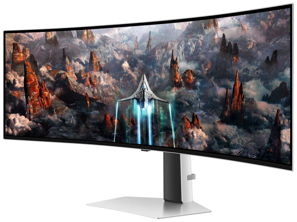 Samsung Odyssey OLED G9 49" / Prohnutý / DQHD 5120x1440 / 32:9 / OLED / 240Hz / 0,03ms / HDMI/DP/USB/VESA/Repro