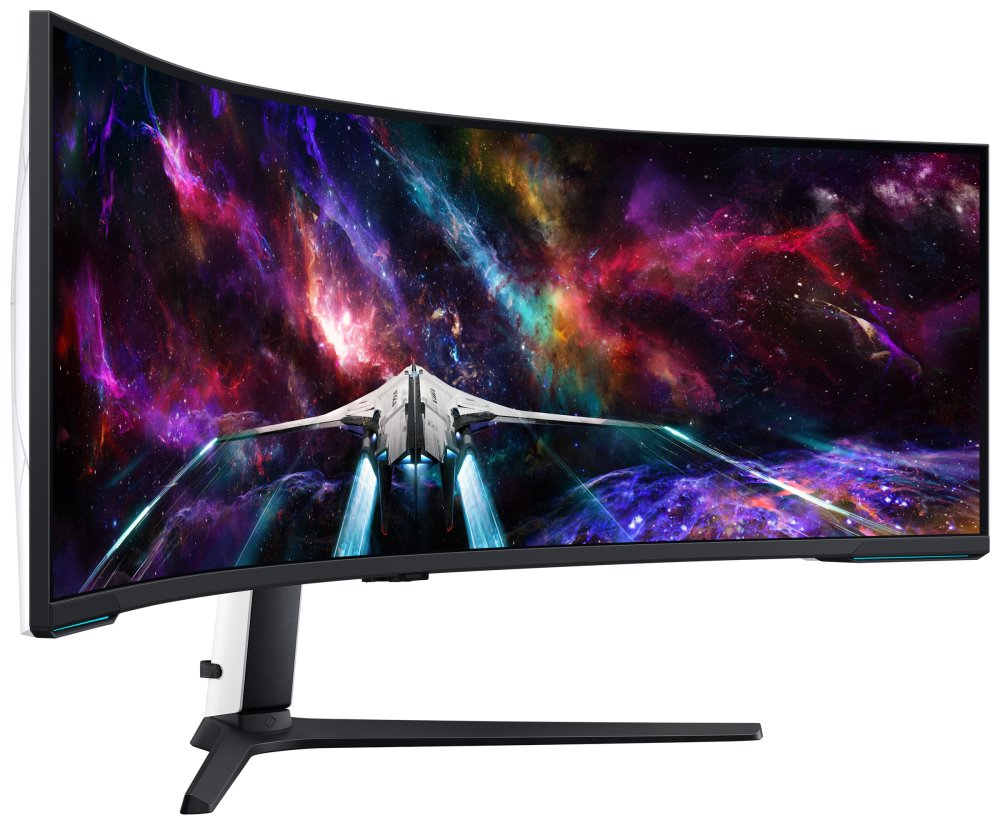 Samsung Odyssey Neo G9 57" / Prohnutý / 8K 7680x2160 / 32:9 / VA / 1ms / 240Hz / Jack/HDMI/DP/USB/VESA