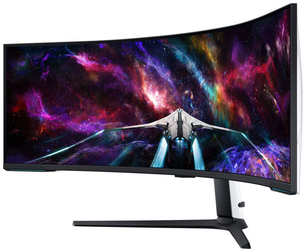 Samsung Odyssey Neo G9 57" / Prohnutý / 8K 7680x2160 / 32:9 / VA / 1ms / 240Hz / Jack/HDMI/DP/USB/VESA