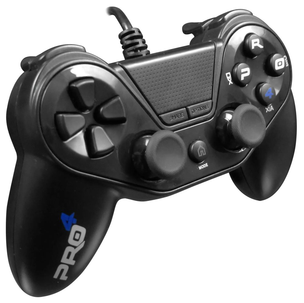 SUBSONIC by SUPERDRIVE herní ovladač PRO4 WIRED BLACK/ PS4/ PS3/ PC