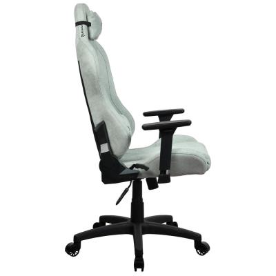 AROZZI herní židle TORRETTA Soft Fabric v2/ látkový povrch/ perlově zelená