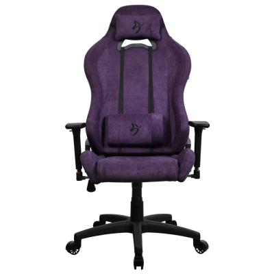 AROZZI herní židle TORRETTA Soft Fabric v2/ látkový povrch/ fialová
