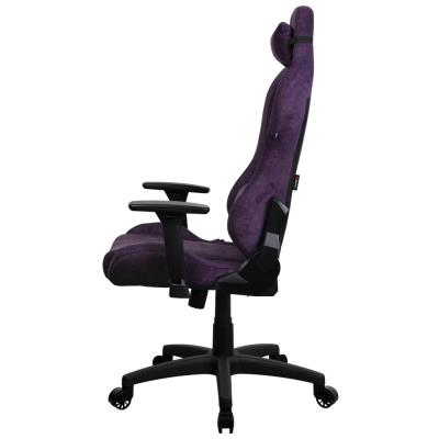 AROZZI herní židle TORRETTA Soft Fabric v2/ látkový povrch/ fialová