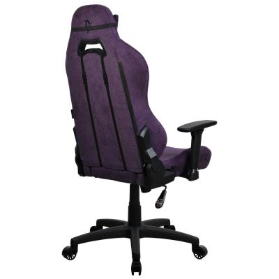 AROZZI herní židle TORRETTA Soft Fabric v2/ látkový povrch/ fialová