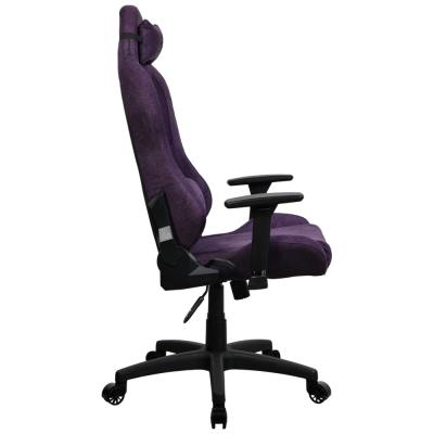 AROZZI herní židle TORRETTA Soft Fabric v2/ látkový povrch/ fialová