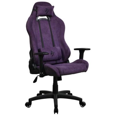 AROZZI herní židle TORRETTA Soft Fabric v2/ látkový povrch/ fialová