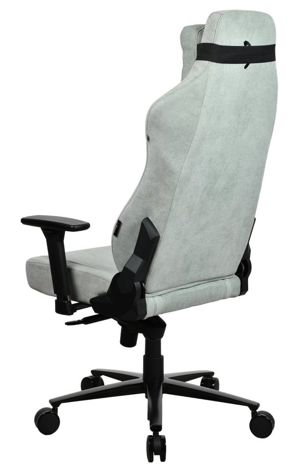 AROZZI herní židle VERNAZZA Soft Fabric Pearl Green/ povrch Elastron/ perlově zelená