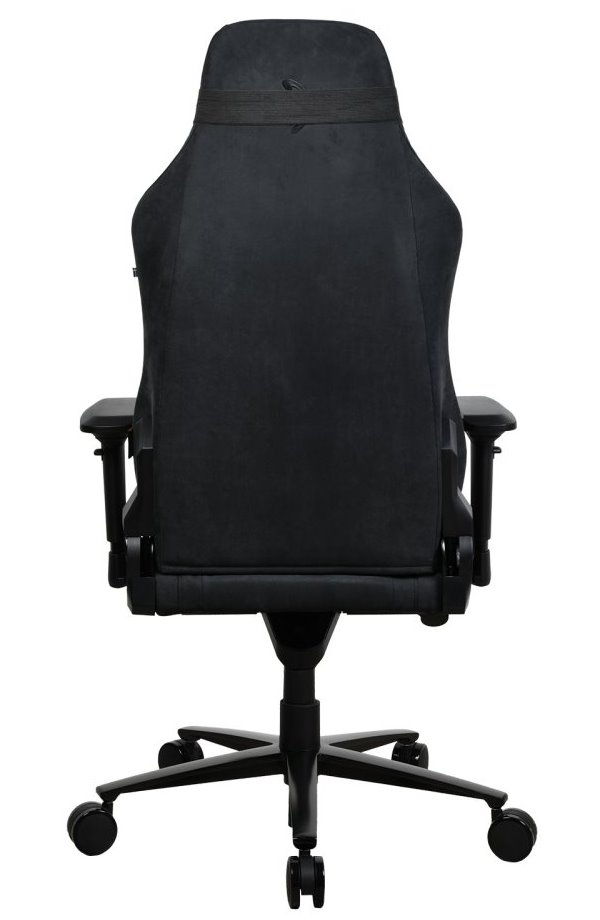 AROZZI herní židle VERNAZZA Supersoft Pure Black/ látkový povrch/ černá