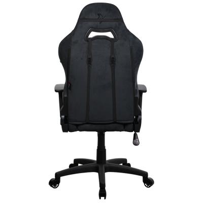 AROZZI herní židle TORRETTA SuperSoft/ látkový povrch/ černá