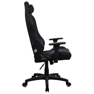 AROZZI herní židle TORRETTA SuperSoft/ látkový povrch/ černá