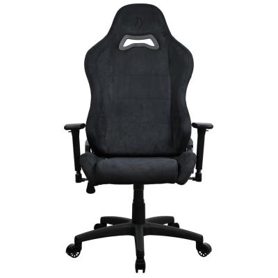 AROZZI herní židle TORRETTA SuperSoft/ látkový povrch/ černá
