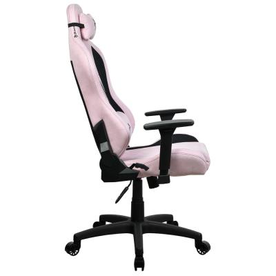 AROZZI herní židle TORRETTA SuperSoft/ látkový povrch/ růžová