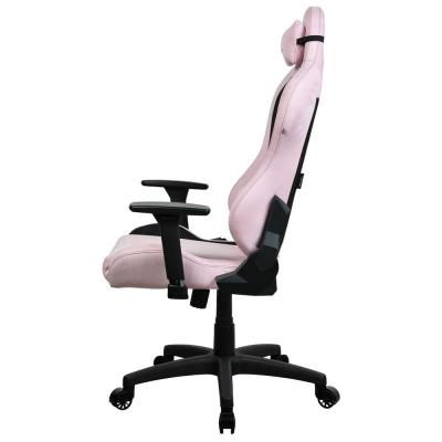 AROZZI herní židle TORRETTA SuperSoft/ látkový povrch/ růžová