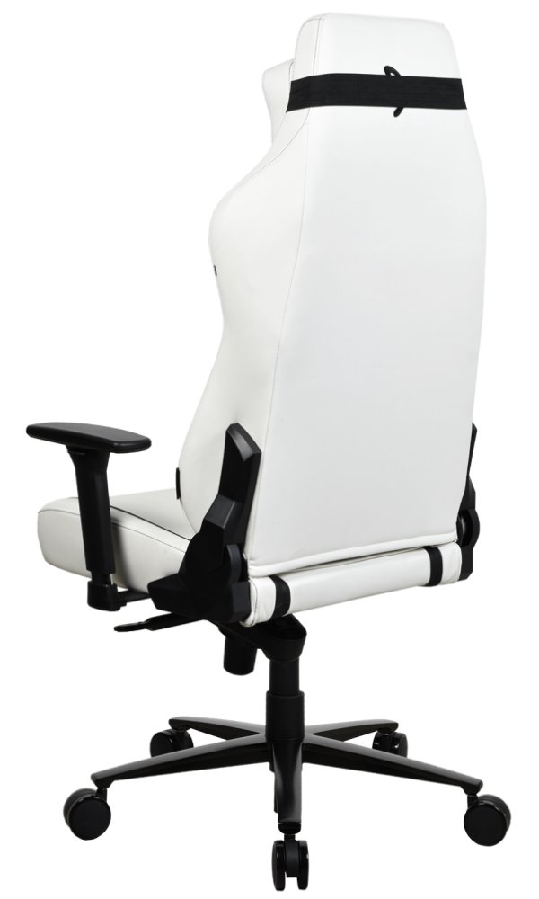 AROZZI herní židle VERNAZZA XL SoftPU White/ povrch polyuretan/ bílá