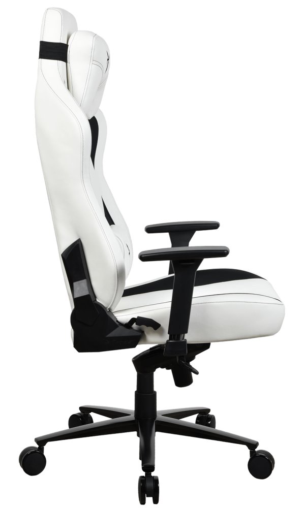 AROZZI herní židle VERNAZZA XL SoftPU White/ povrch polyuretan/ bílá