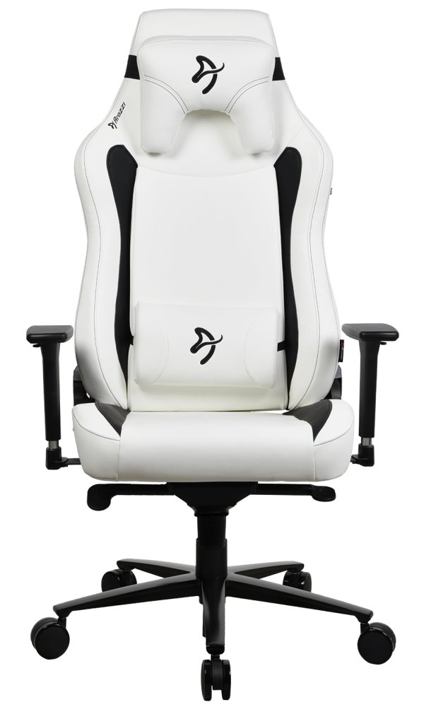 AROZZI herní židle VERNAZZA XL SoftPU White/ povrch polyuretan/ bílá