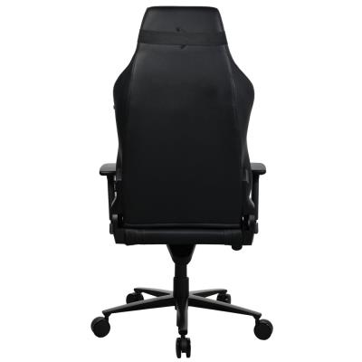 AROZZI herní židle VERNAZZA XL SoftPU Pure Black/ povrch polyuretan/ černá