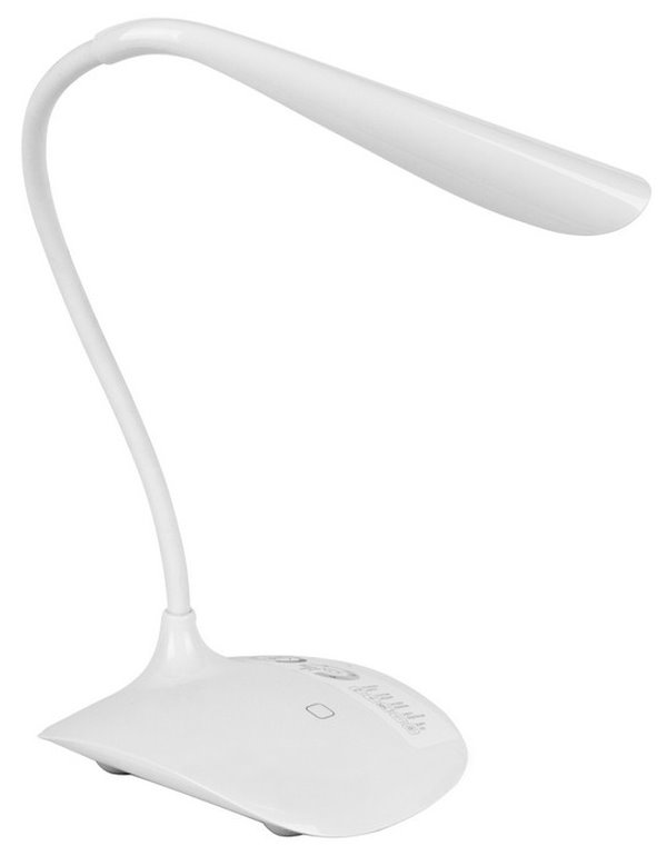 Colorway stolní LED lampa / CW-DL06FPB-W/ Integrovaná baterie / Bílá