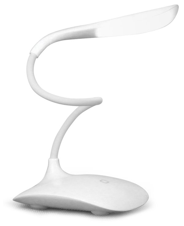 Colorway stolní LED lampa / CW-DL06FPB-W/ Integrovaná baterie / Bílá
