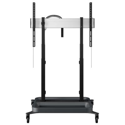 Vogels RISE Elektrický pojízdný TV lift, standardní kolečka, rychlost 80 mm/s černý