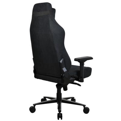 AROZZI herní židle VERNAZZA XL Supersoft Pure Black/ látkový povrch/ černá