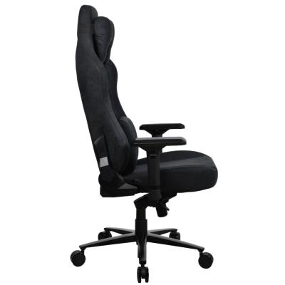 AROZZI herní židle VERNAZZA XL Supersoft Pure Black/ látkový povrch/ černá
