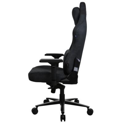 AROZZI herní židle VERNAZZA XL Supersoft Pure Black/ látkový povrch/ černá