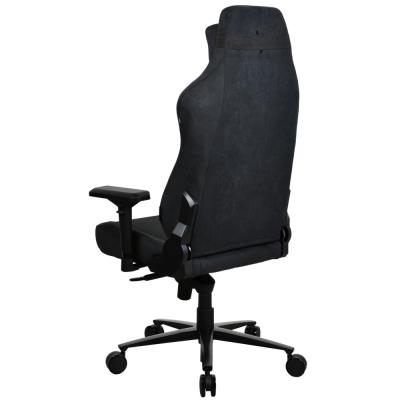 AROZZI herní židle VERNAZZA XL Supersoft Pure Black/ látkový povrch/ černá