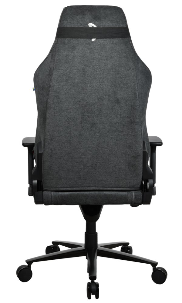 AROZZI herní židle VERNAZZA XL SoftFabric Dark Grey/ látkový povrch/ tmavě šedá