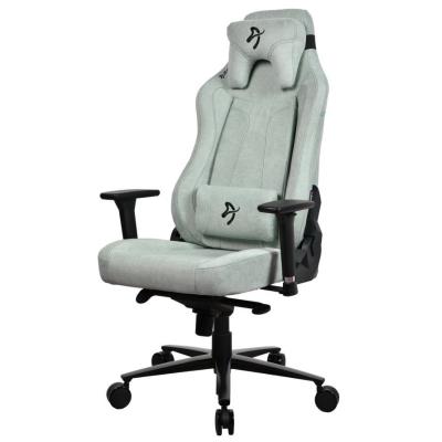 AROZZI herní židle VERNAZZA Soft Fabric Pearl Green/ povrch Elastron/ perlově zelená