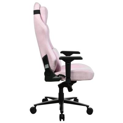 AROZZI herní židle VERNAZZA Supersoft Fabric Pink/ látkový povrch/ růžová