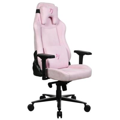 AROZZI herní židle VERNAZZA Supersoft Fabric Pink/ látkový povrch/ růžová