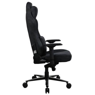 AROZZI herní židle VERNAZZA Supersoft Pure Black/ látkový povrch/ černá