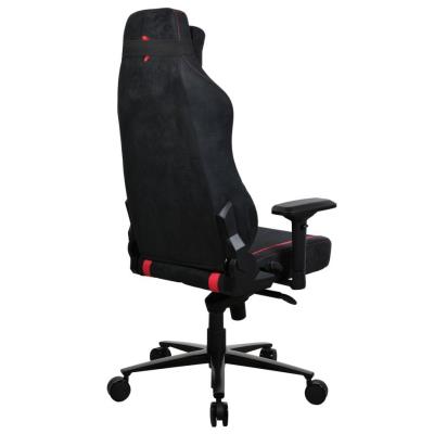 AROZZI herní židle VERNAZZA Supersoft Red/ látkový povrch/ černočervená
