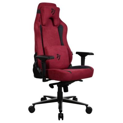 AROZZI herní židle VERNAZZA Supersoft Bordeaux/ látkový povrch/ vínová