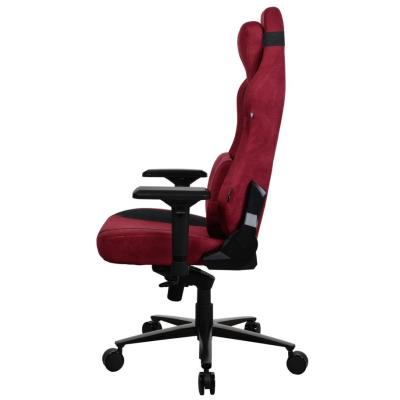 AROZZI herní židle VERNAZZA Supersoft Bordeaux/ látkový povrch/ vínová