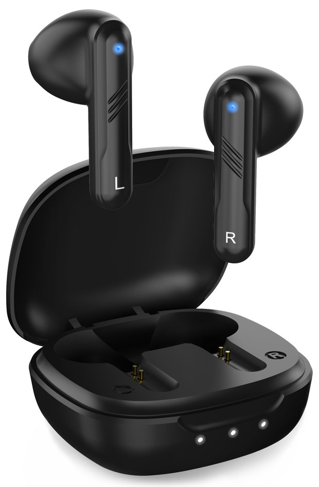 GENIUS bezdrátový headset TWS HS-M905BT Black/ Bluetooth 5.3/ USB-C nabíjení/ černá