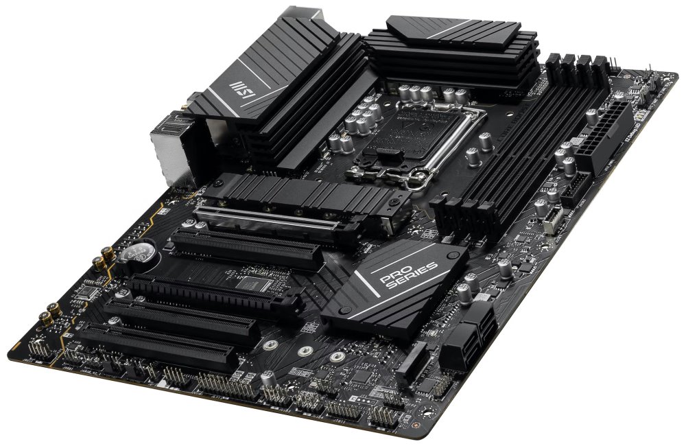 OPRAVENÉ - MSI PRO B760-P WIFI DDR4 / Intel B760 / LGA1700 / 4x DDR4 / 2x M.2 / HDMI / DP / USB-C / WiFi / ATX 